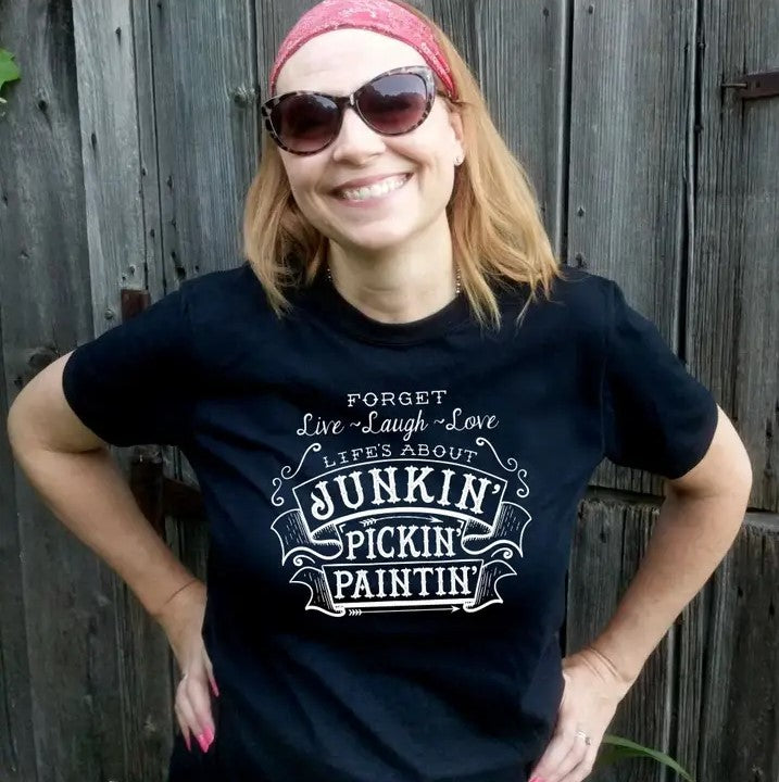 Junkin' Pickin' Paintin' Graphic Tee