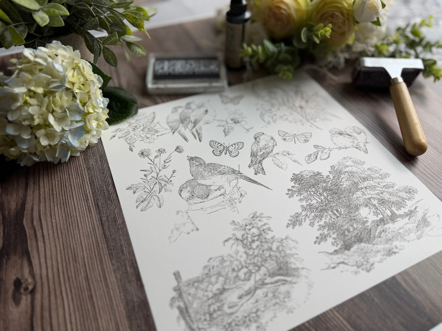 Meadowlark | Stamp | IOD Iron Orchid Designs