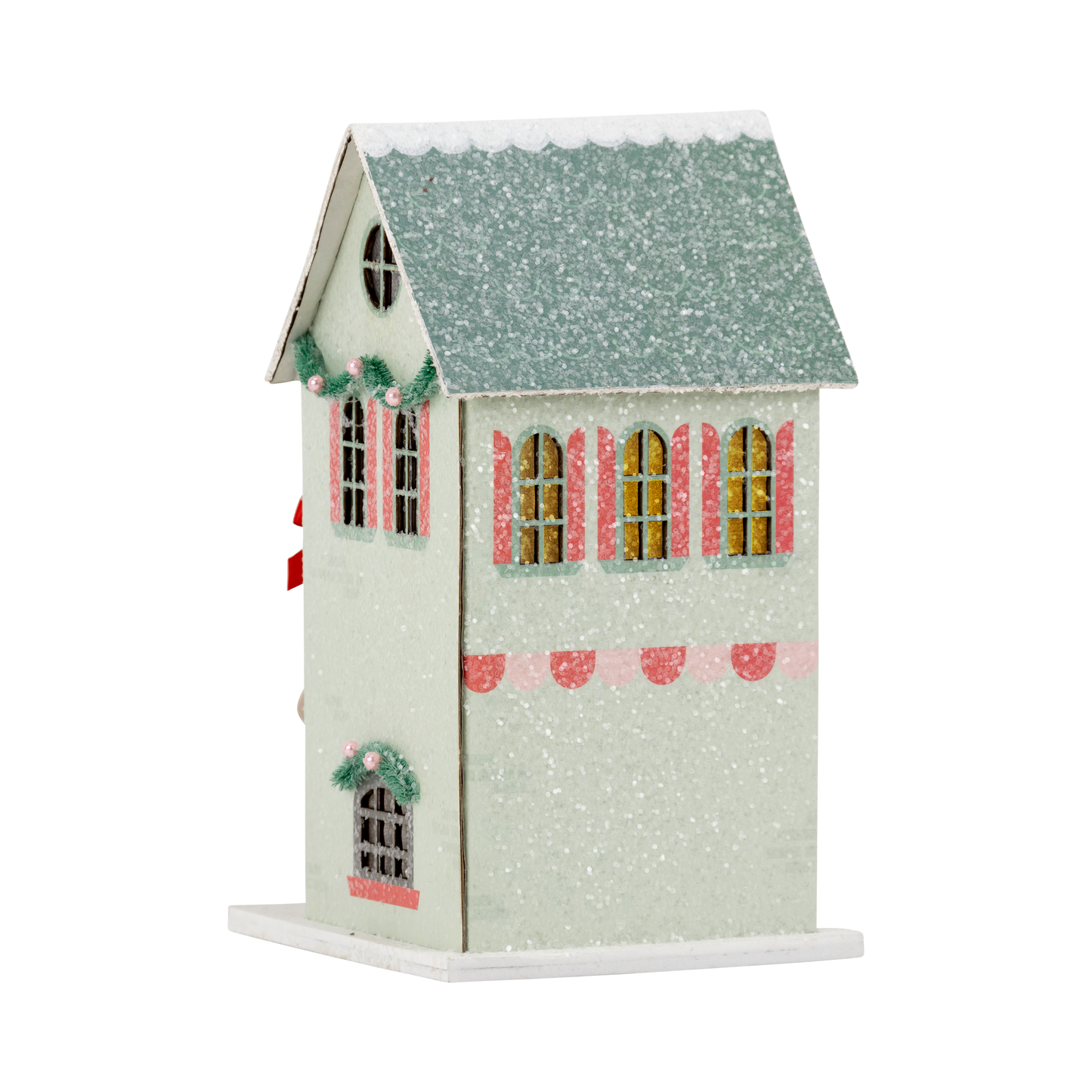 Cake Shoppe - Glitter Christmas village house