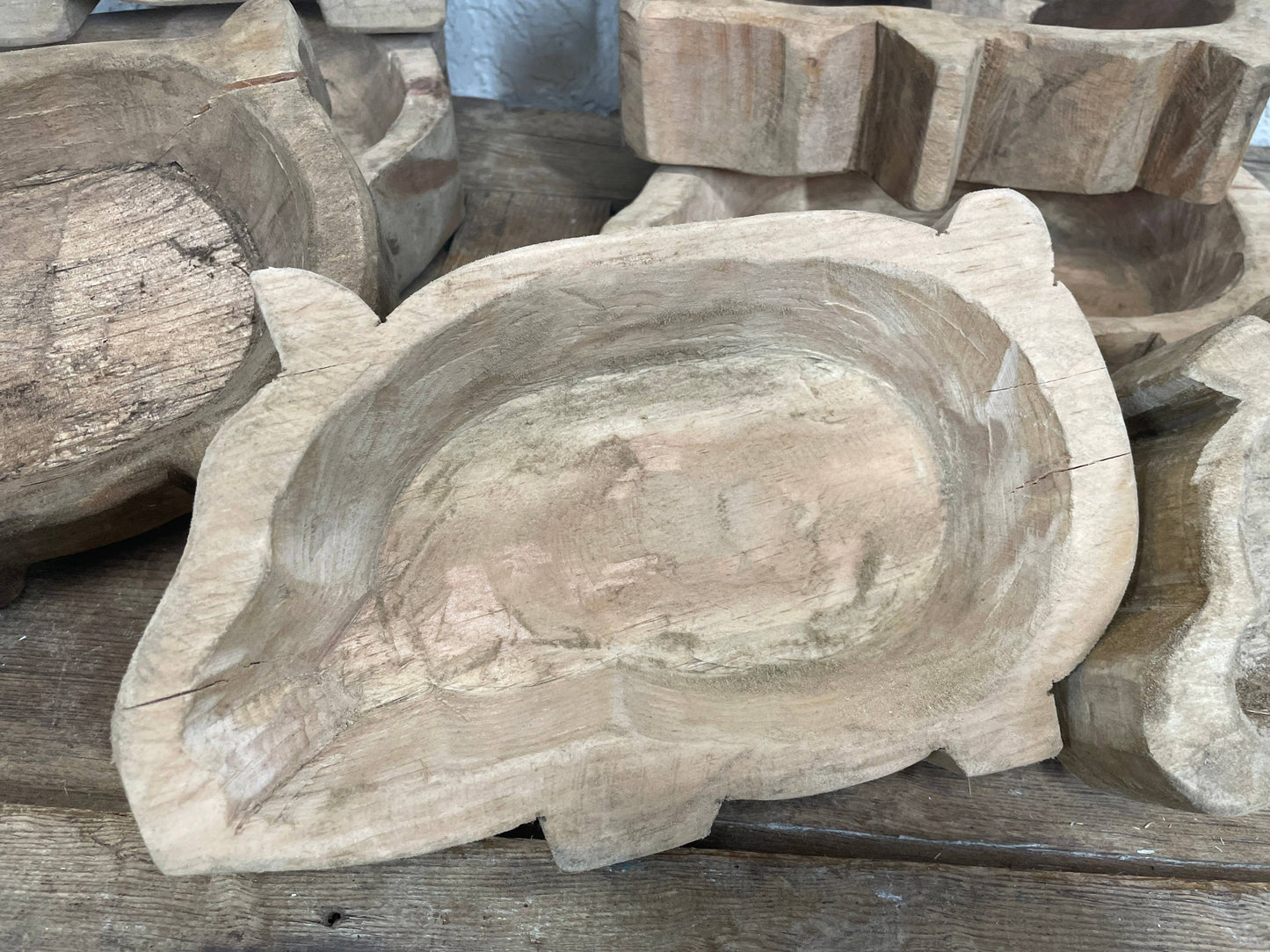 Farmhouse Pig Dough Bowl