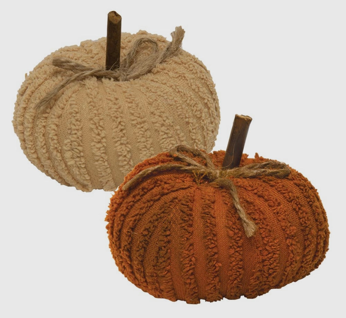 Mini Chenille Pumpkins