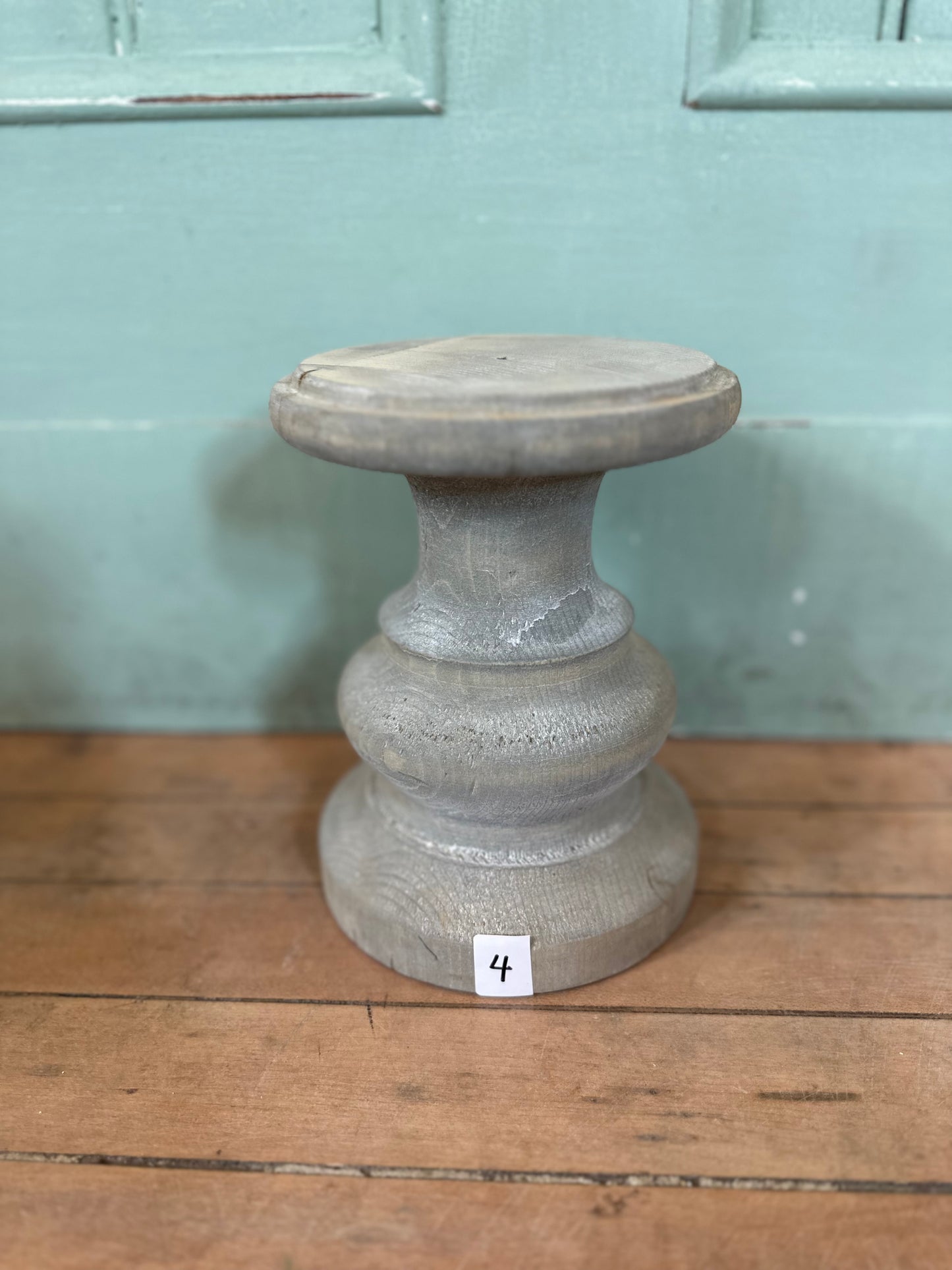 Hand Turned Rustic candlesticks - by Zeb