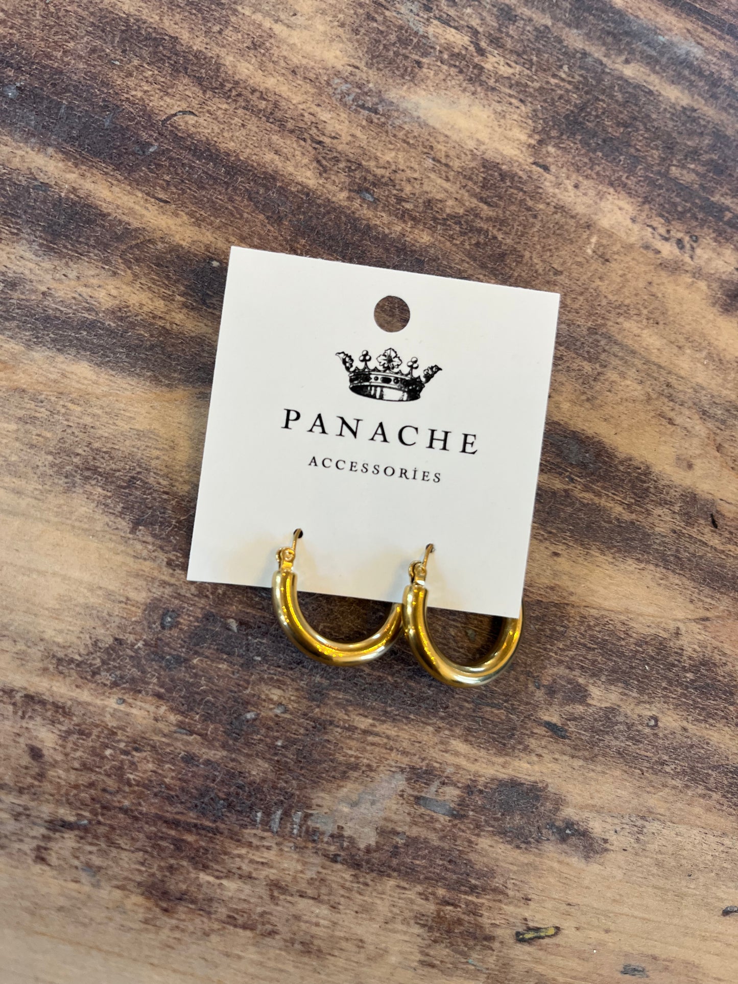 Small Gold Hoop Earrings