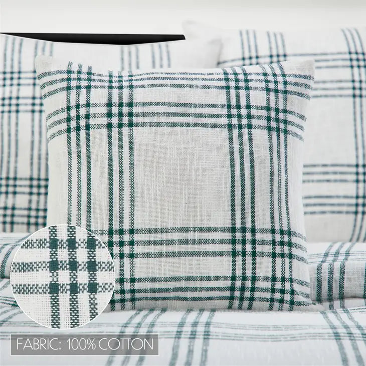 Pine Grove Plaid Fabric Pillow 18x18 no