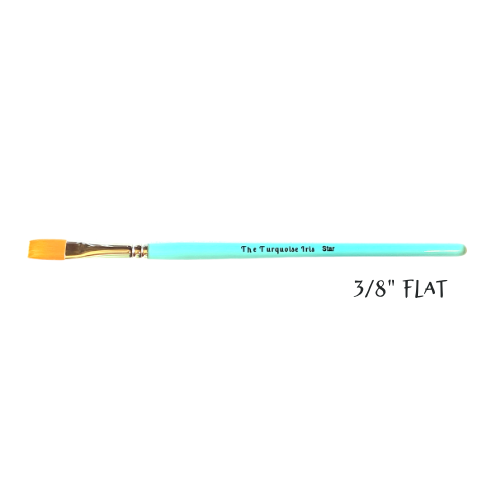 STAR 3/8″ FLAT | The Turquoise Iris Hobbyist Collection