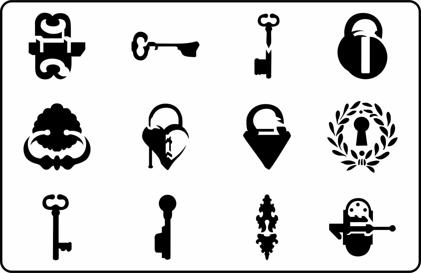 Key to my heart | JRV Stencils