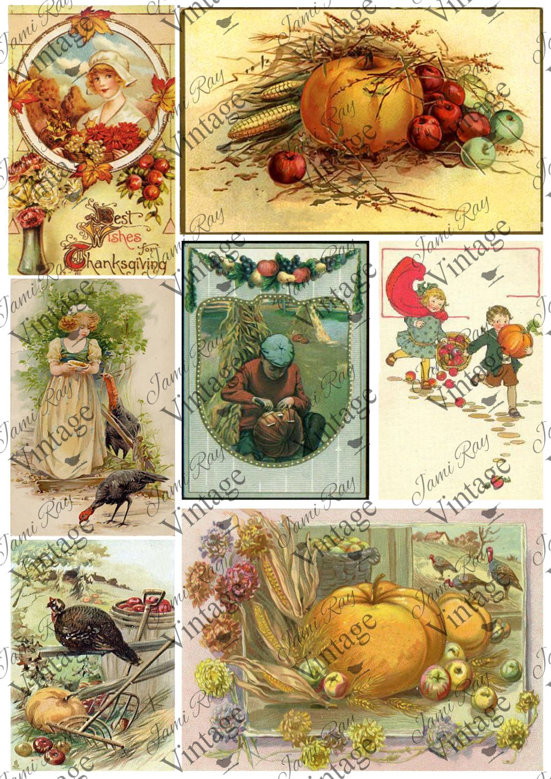 Fall Cards JRV Rice Paper A4 Decoupage Home Decor – Jami Ray Vintage fall-cards-jrv-rice-paper-a4-decoupage-home-decor-jami-ray-vintage