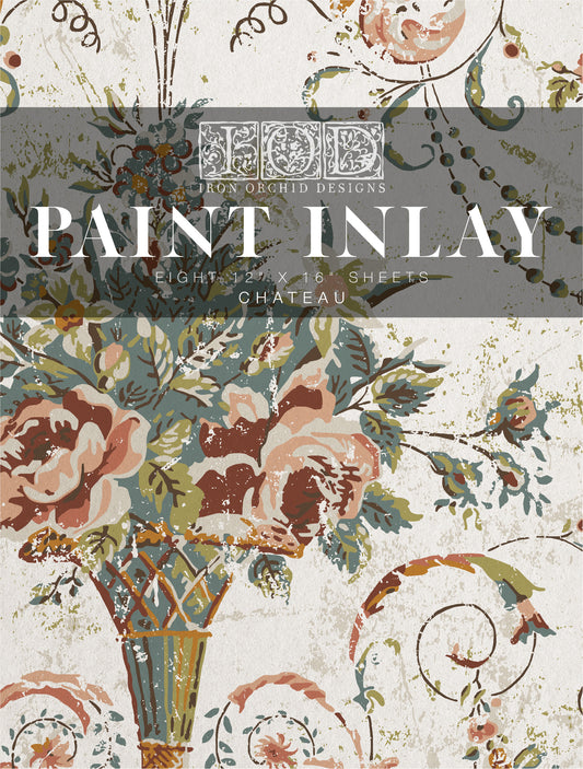 Iron Orchid Designs Chateau | IOD Paint Inlay