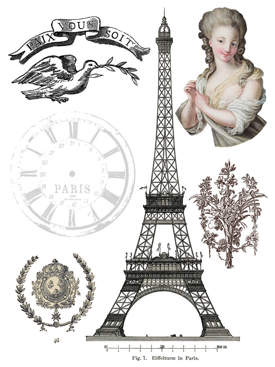 Brocante | Transfer | IOD Iron Orchid Designs