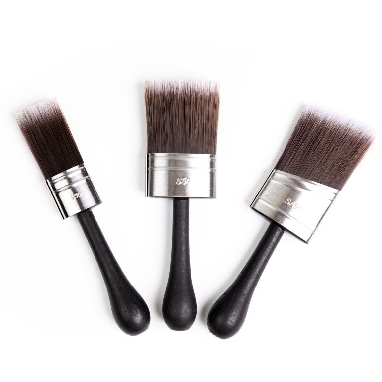 Cling On Brush SA50-Short Handle w/ Angled Bristles