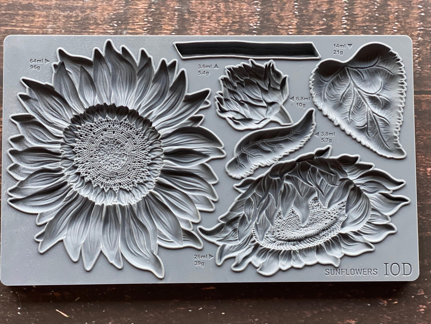 Sunflower | Mould | IOD Iron Orchid Designs