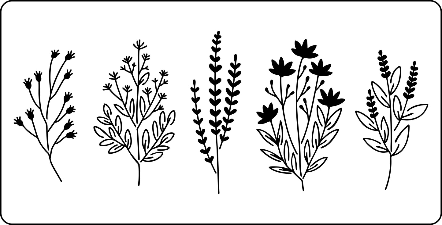 Wildflower 2 | JRV Stencil