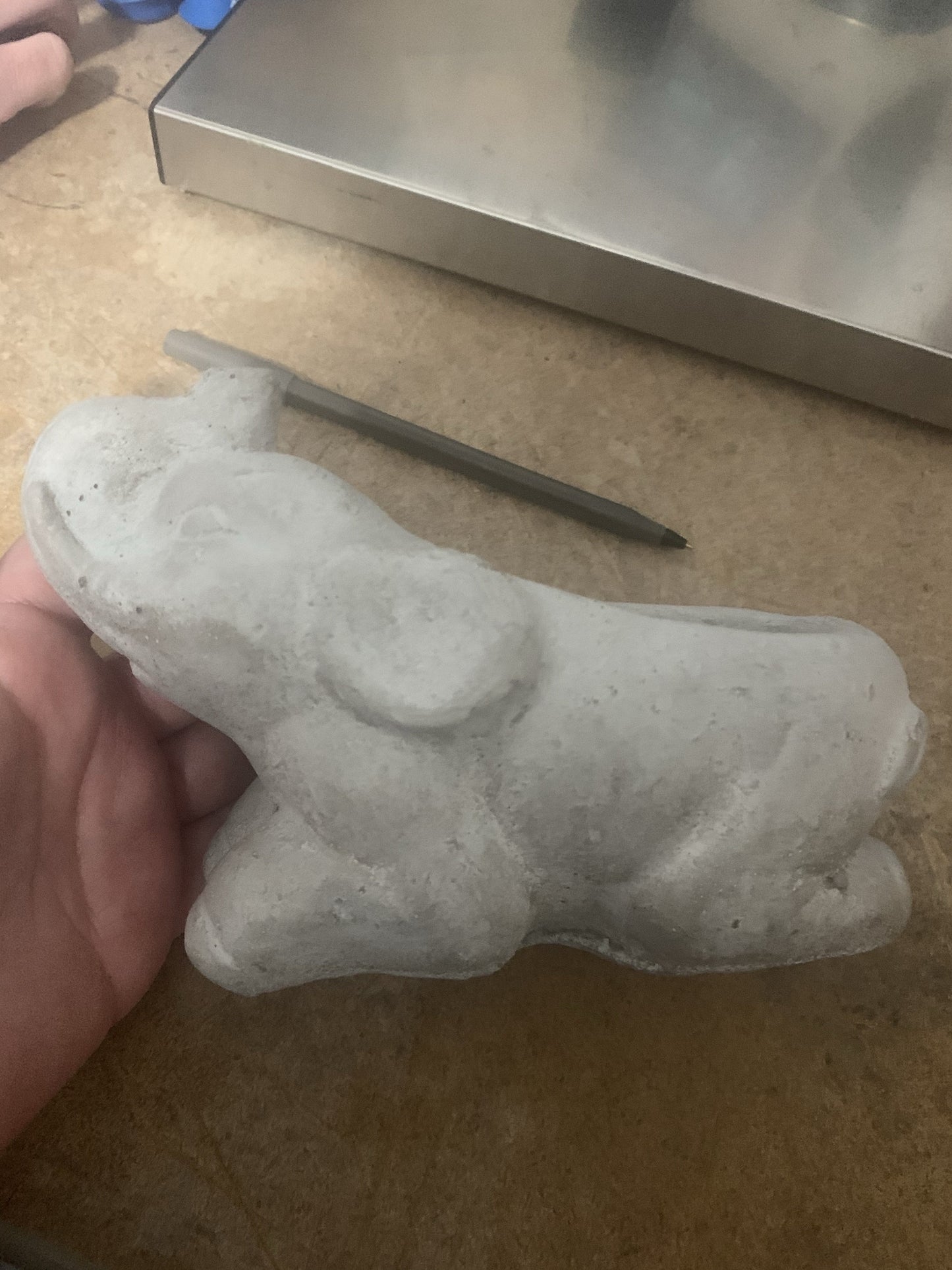 Concrete Elephant Planter