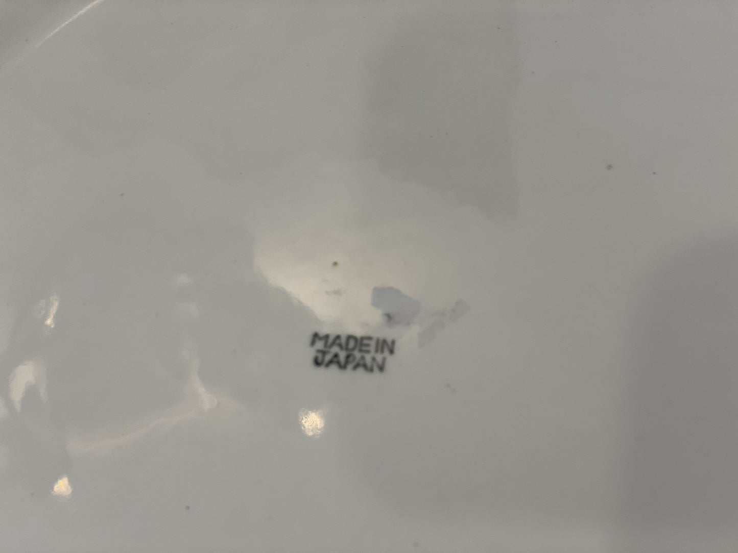 Floral Ceramic Platter - Made in Japan