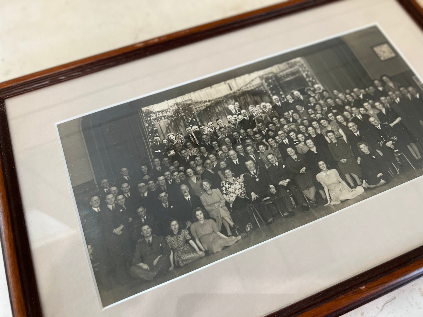 Vintage Panoramic Group Photo Jami Ray Vintage