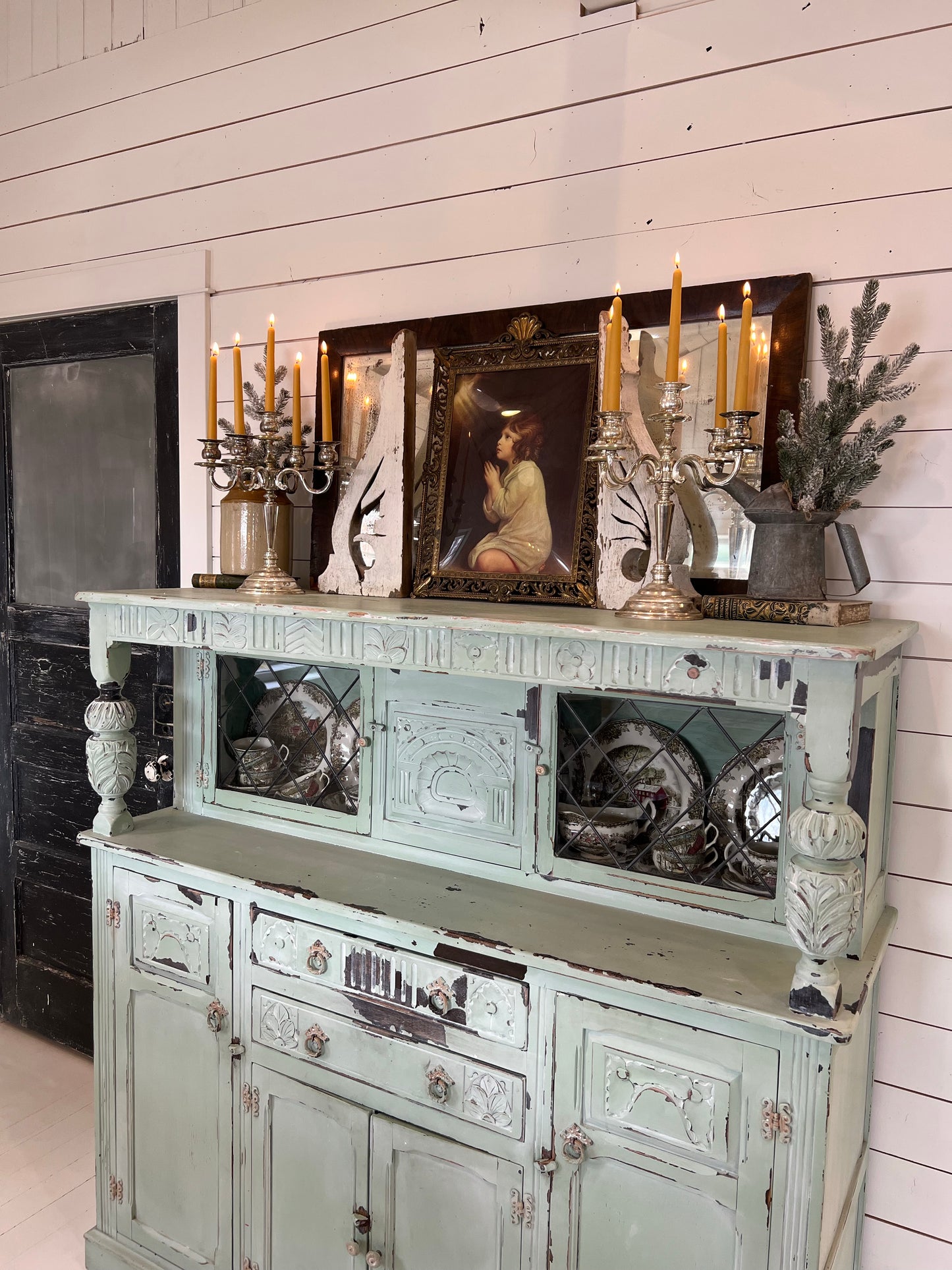 Organic Taper Beeswax Candle