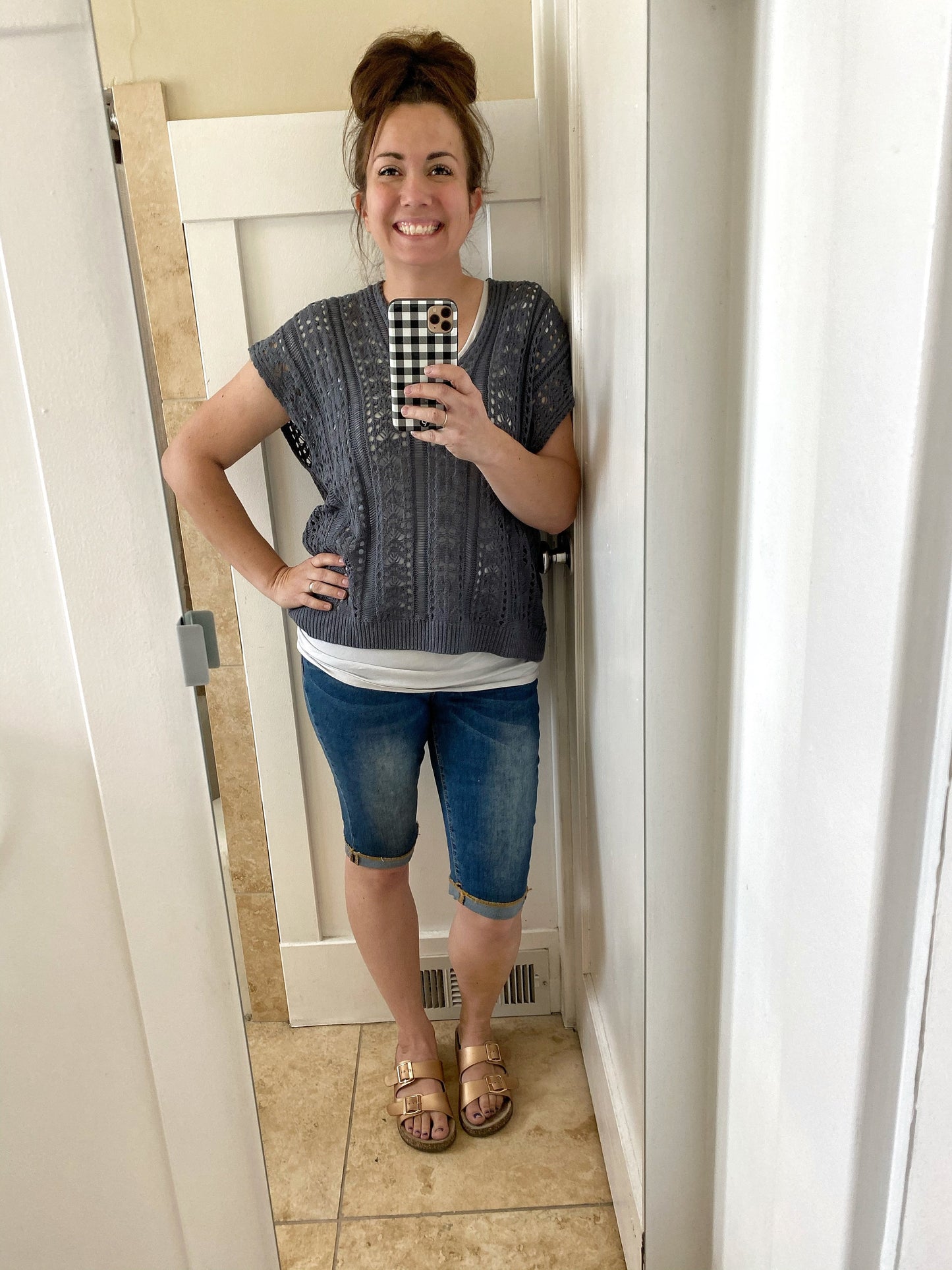 Knee Length Bermuda Shorts