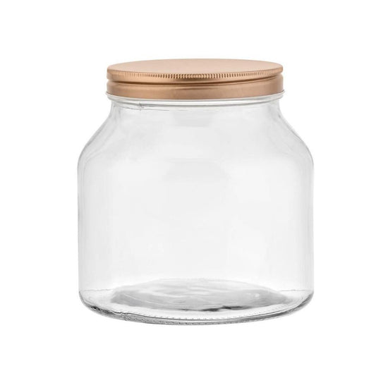Branson Jar with Copper Lid