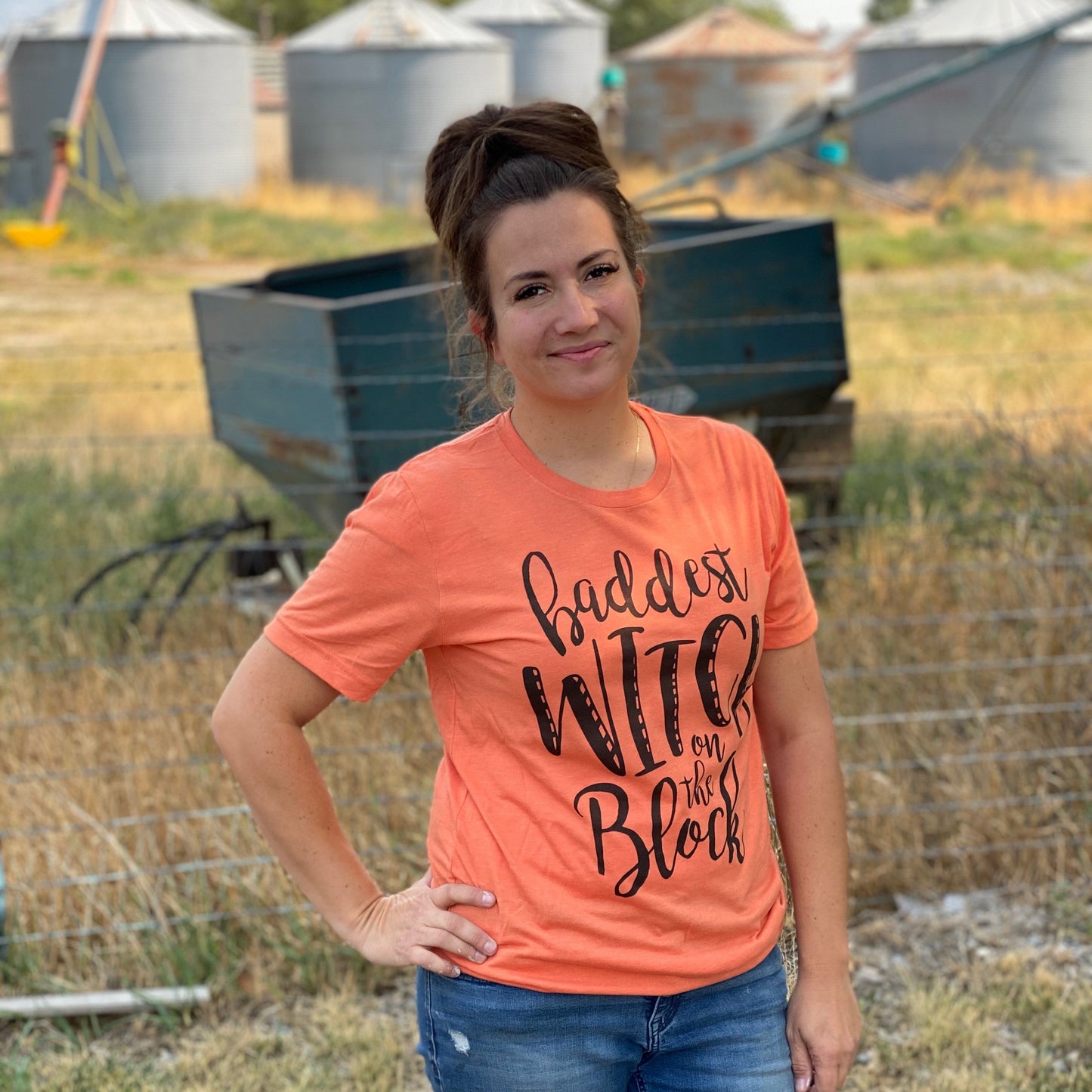 Baddest Witch on The Block Graphic Tee