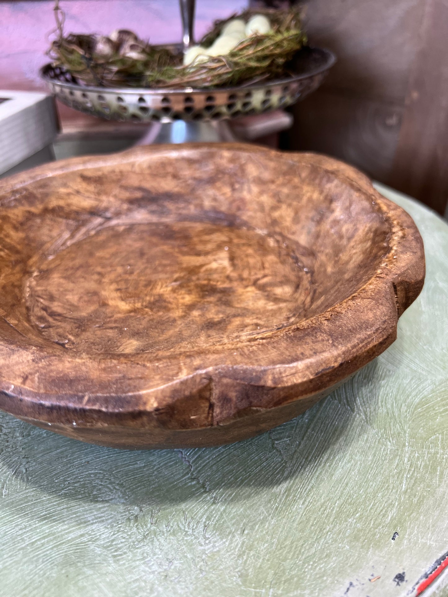 Scalloped Dough Bowl