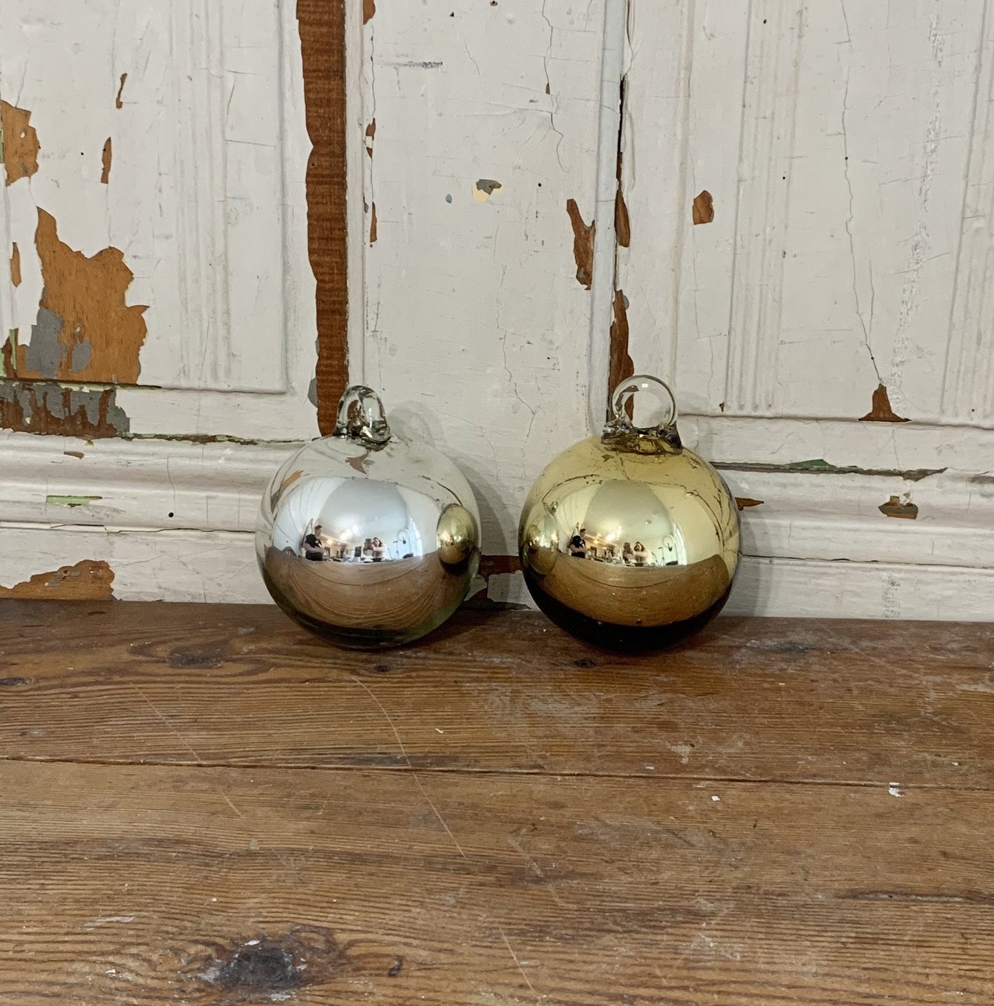 Mercury Glass Christmas Ornament