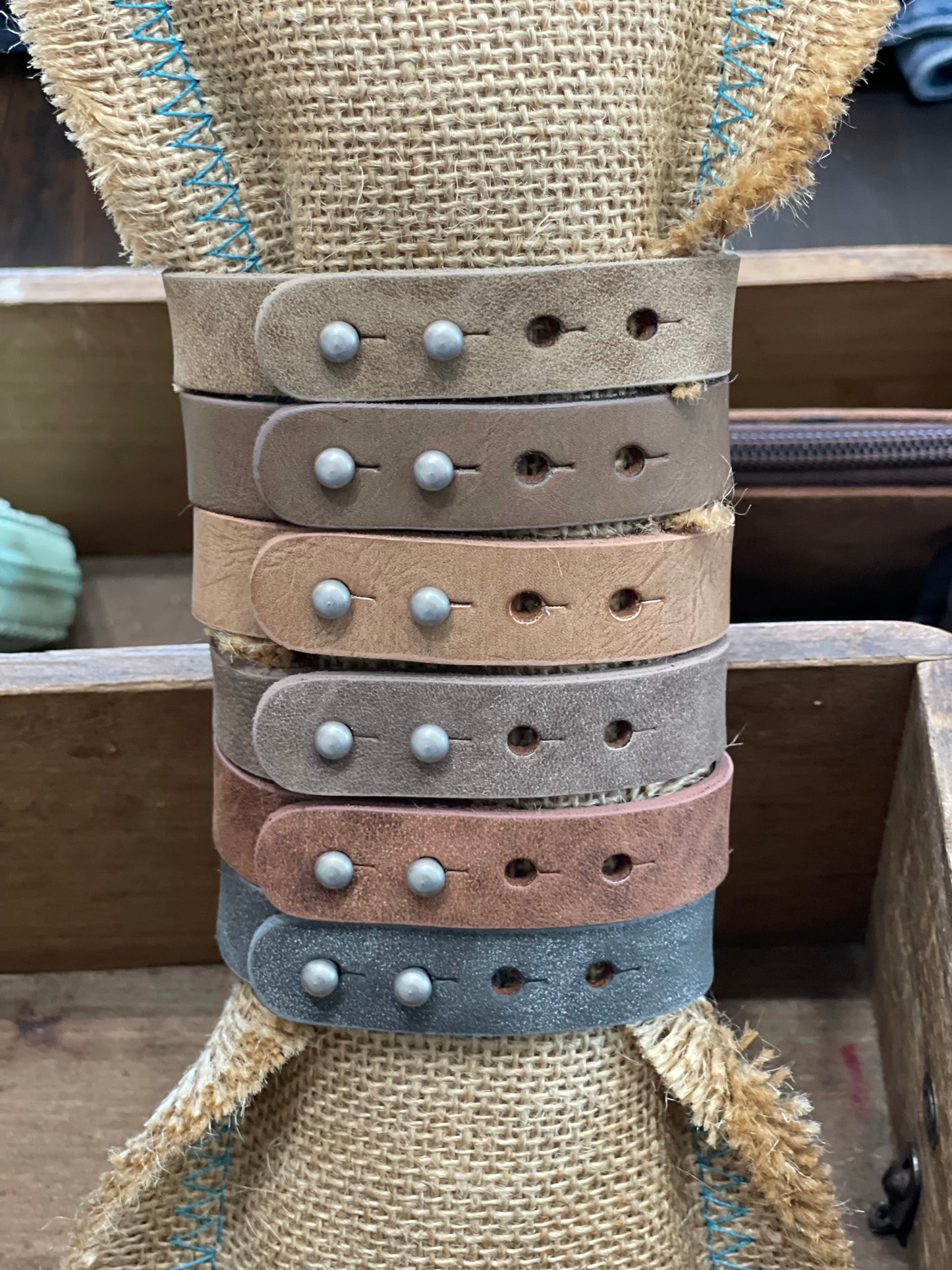 Leather Scripture Bracelet