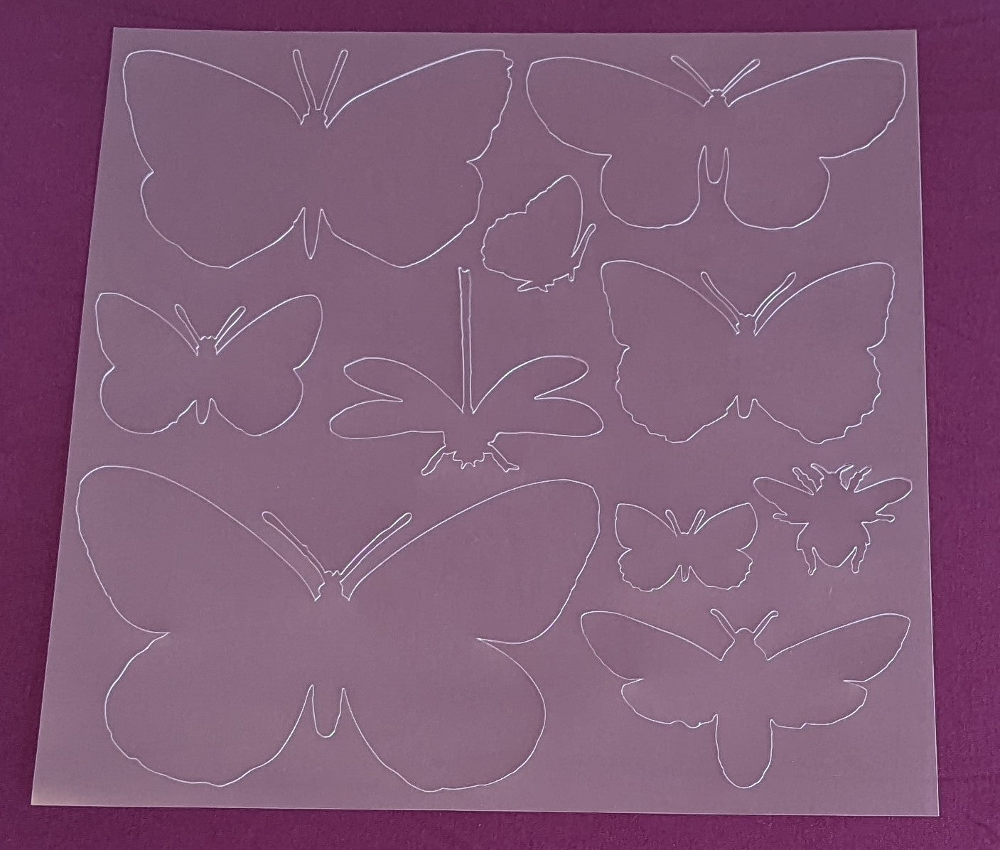 Butterfly | Stamp Mask | Discontinued IOD Iron Orchids Designs