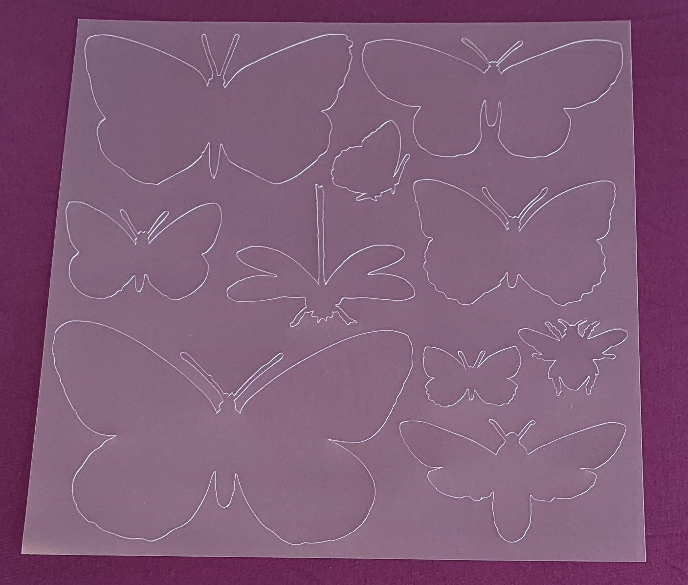 Iron Orchid Designs Butterfly Stamp Mask | IOD