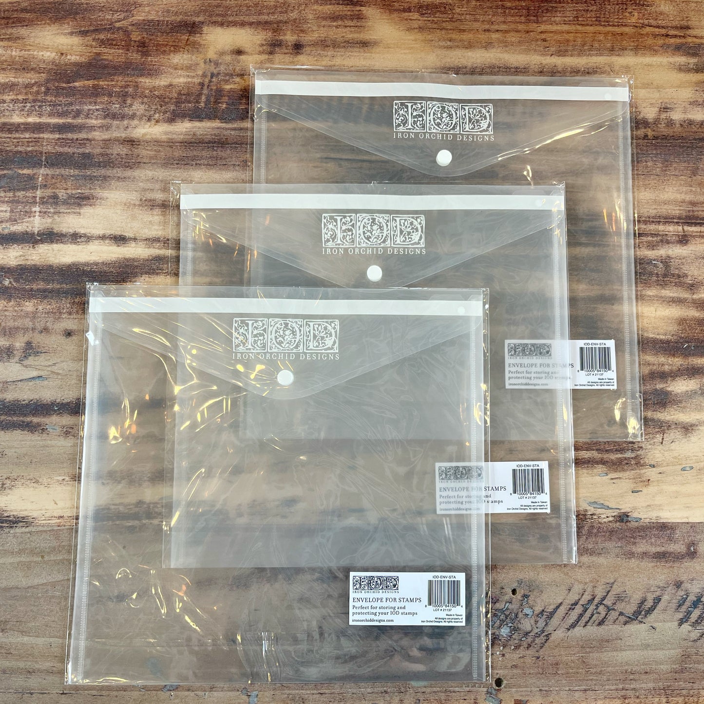 Stamp Envelopes | Pack of 3 | IOD Iron Orchids Designs