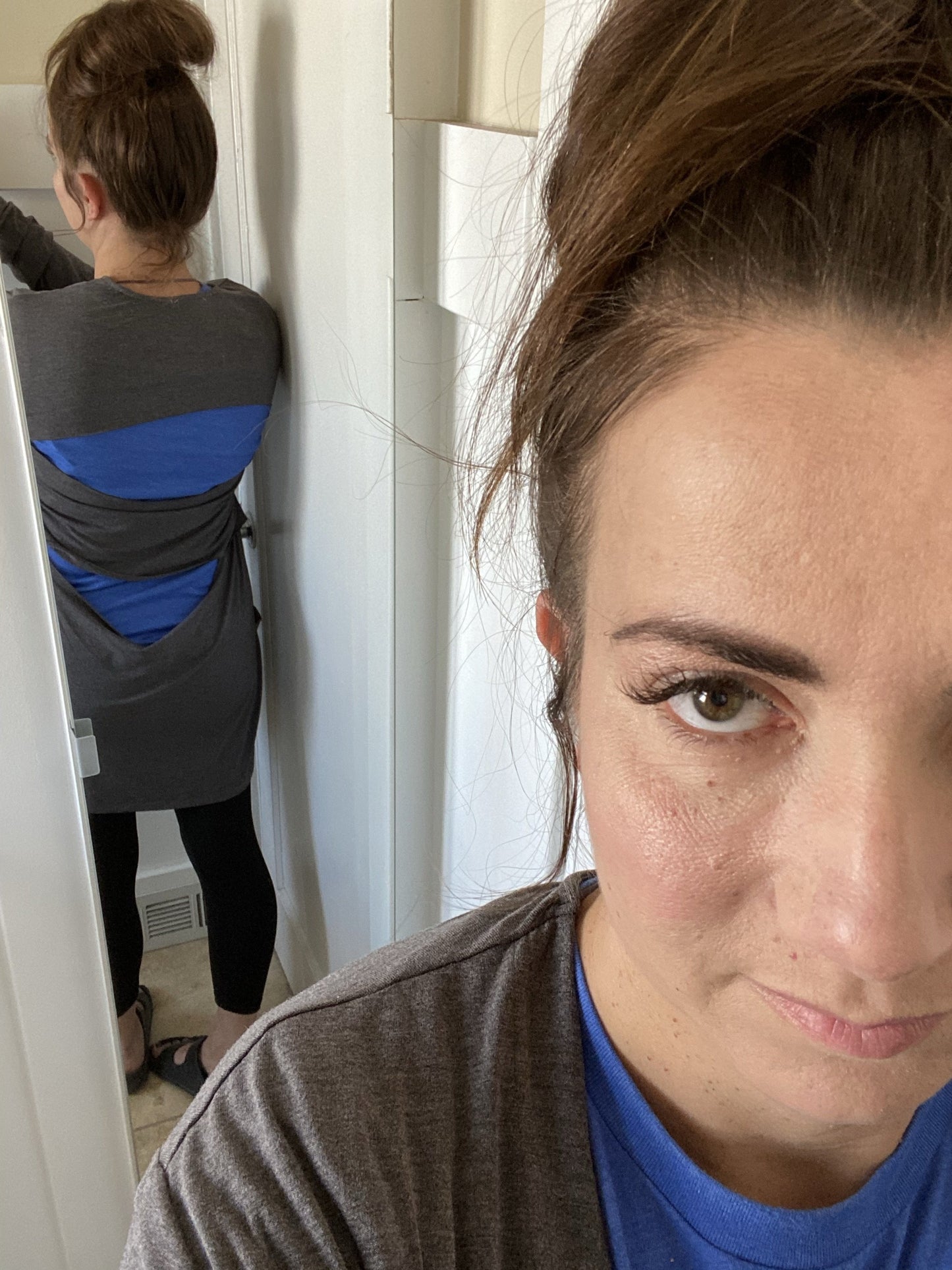 Cardigan With Slit Back