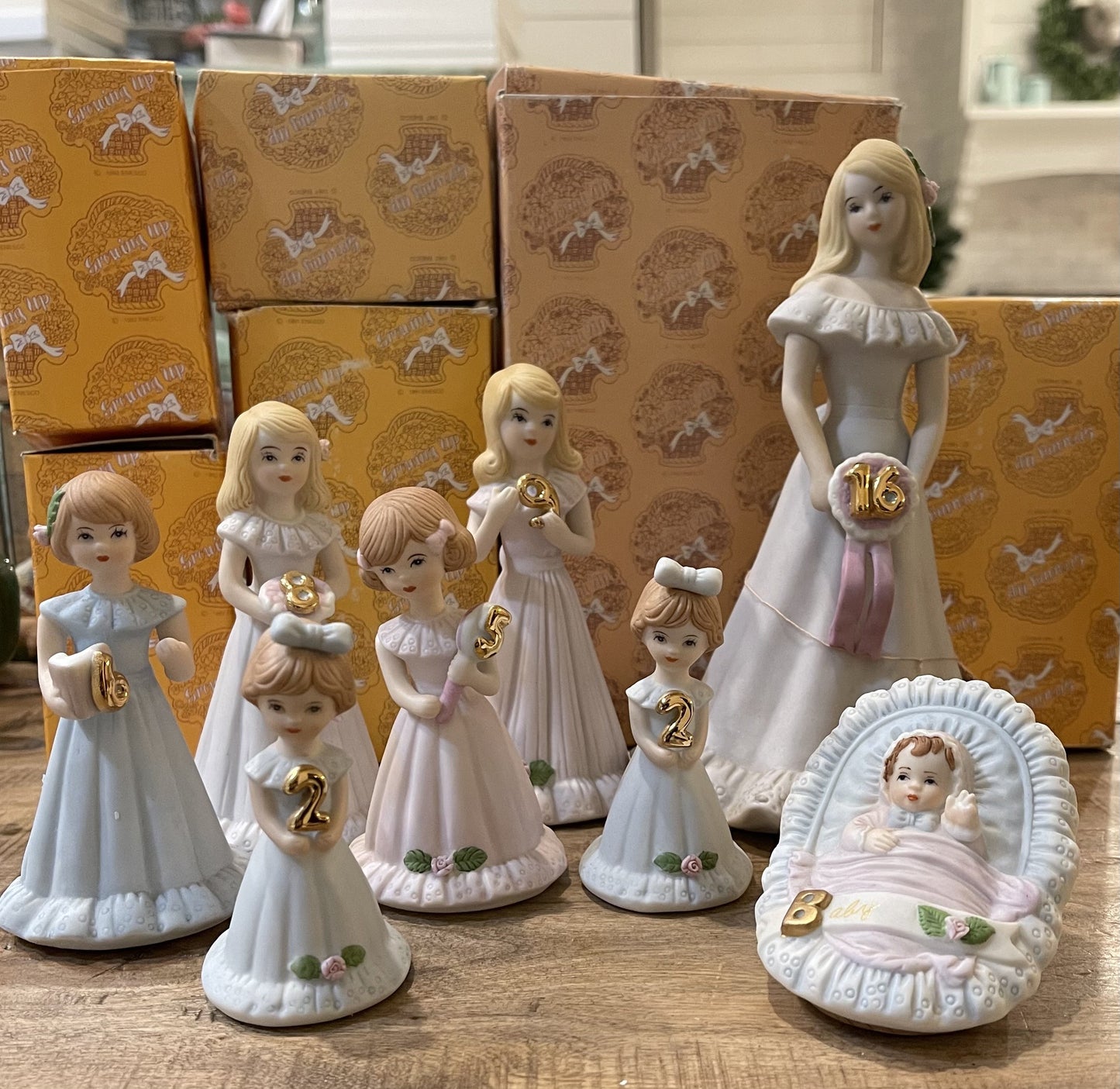 Enesco Growing Up Dolls