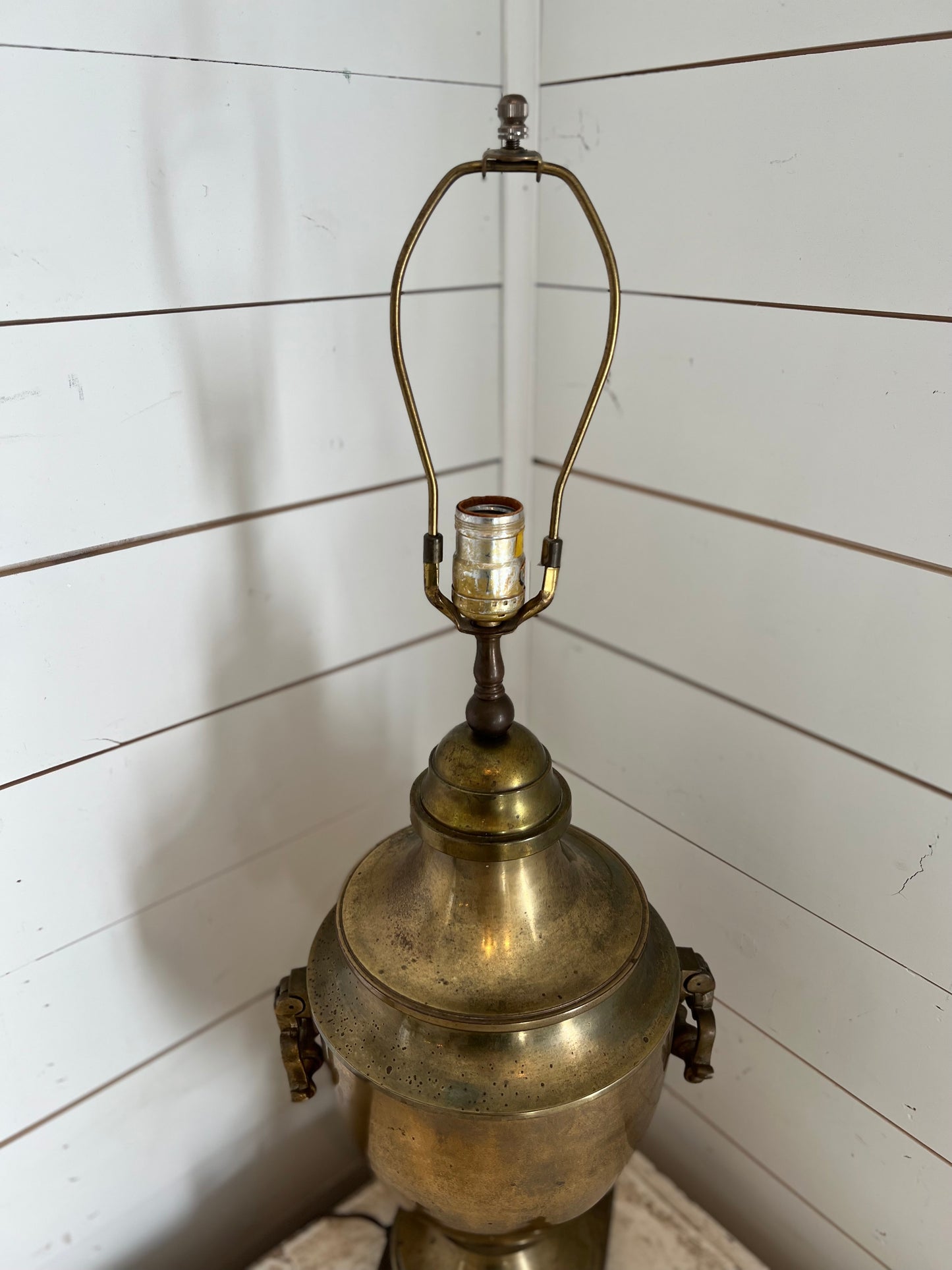 Vintage Brass Lamp