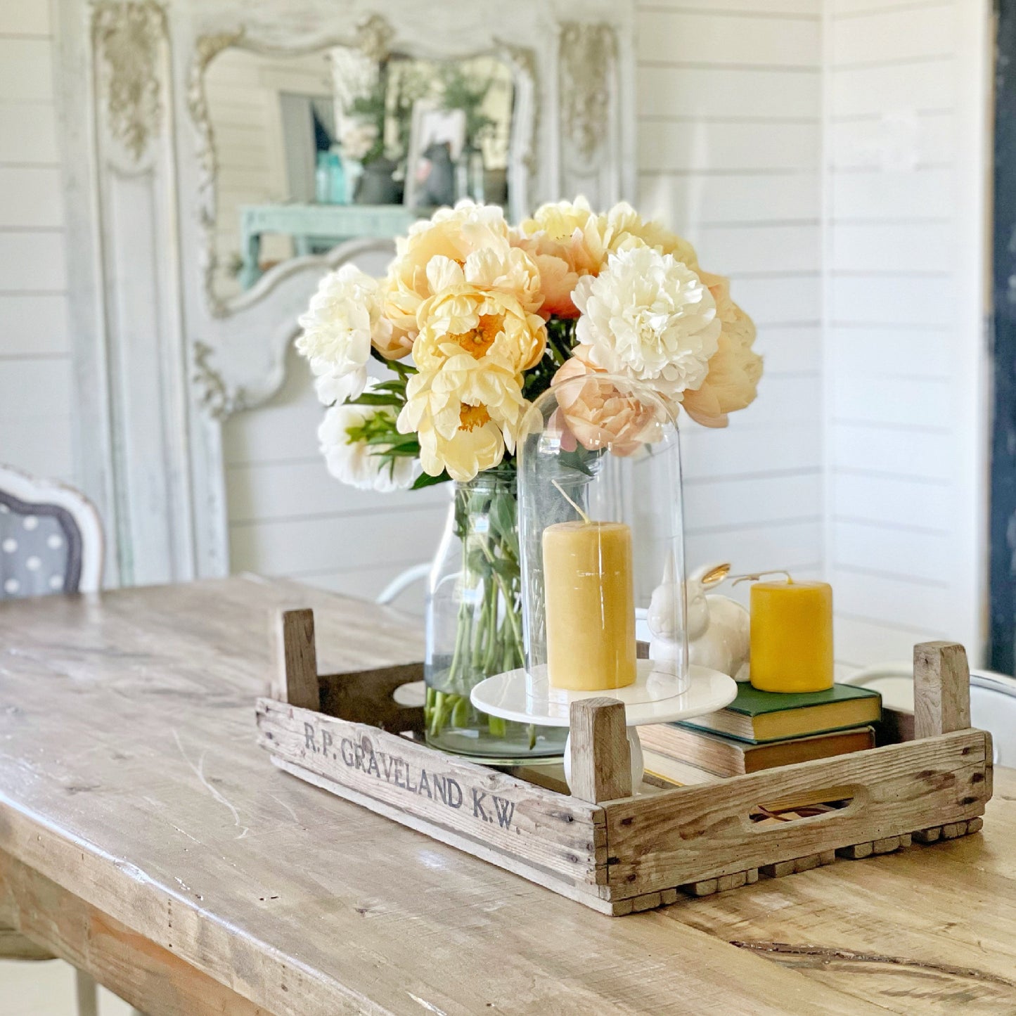 Vintage Grower Crate - European