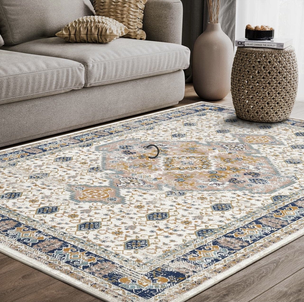 Traditional Medallion Rug