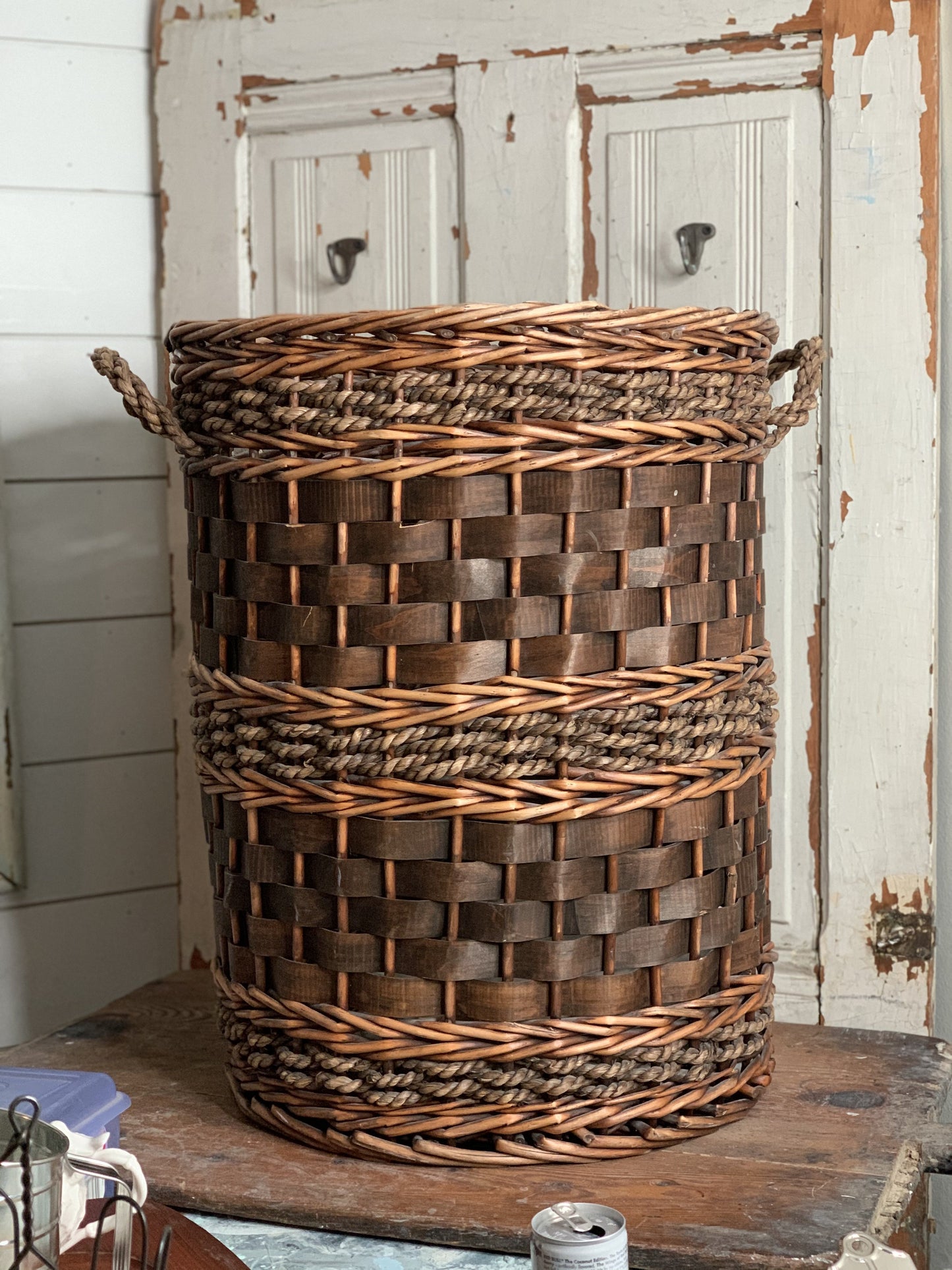 Wicker Laundry Hamper