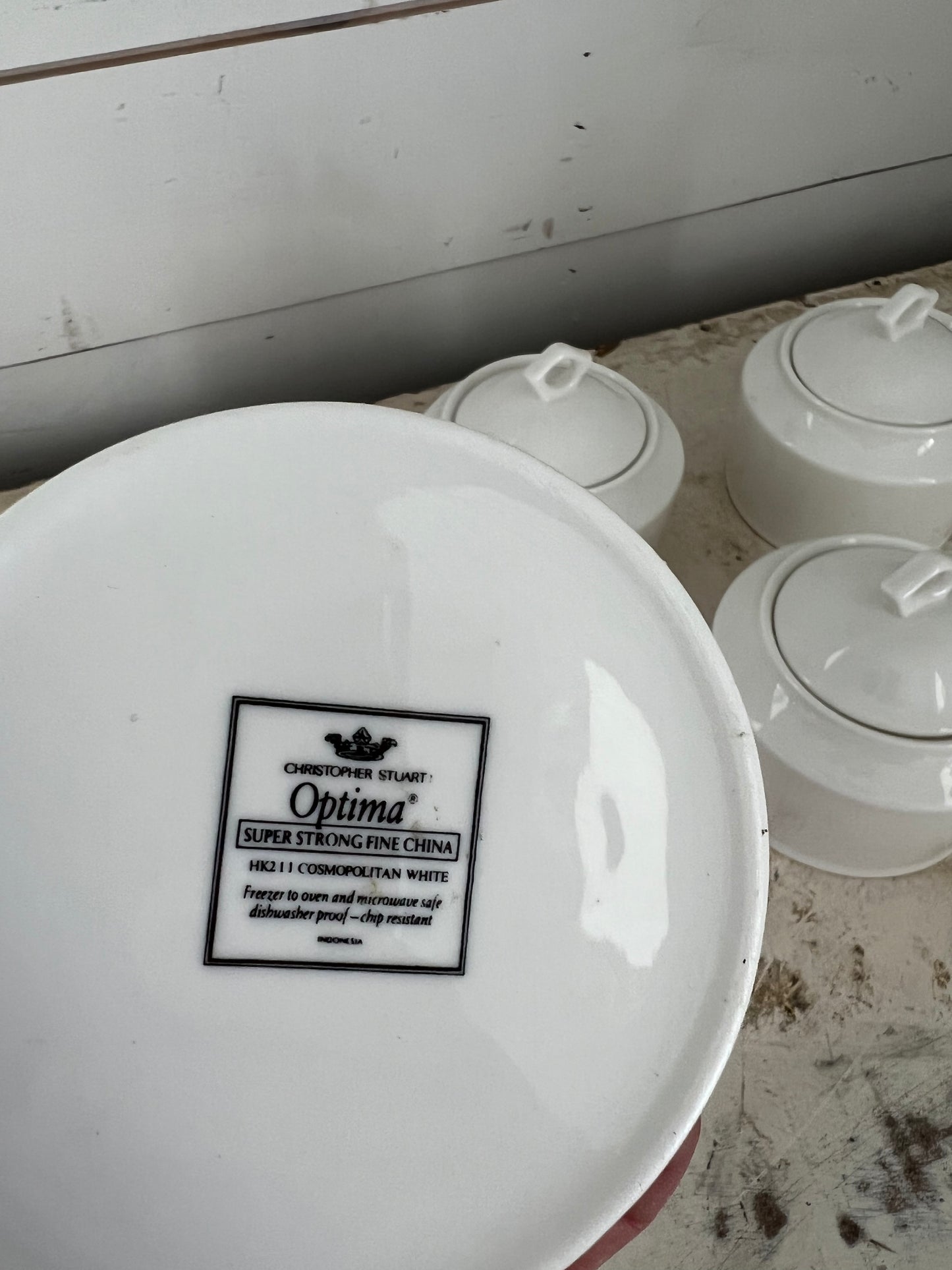 Christopher Stuart optima hk211 sugar dish