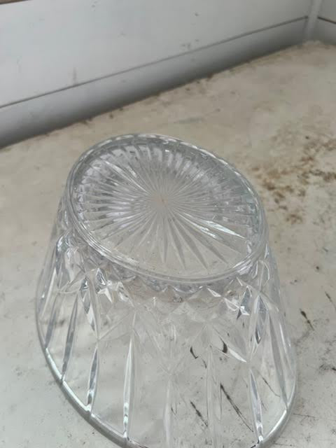 Crystal Serving Bowl
