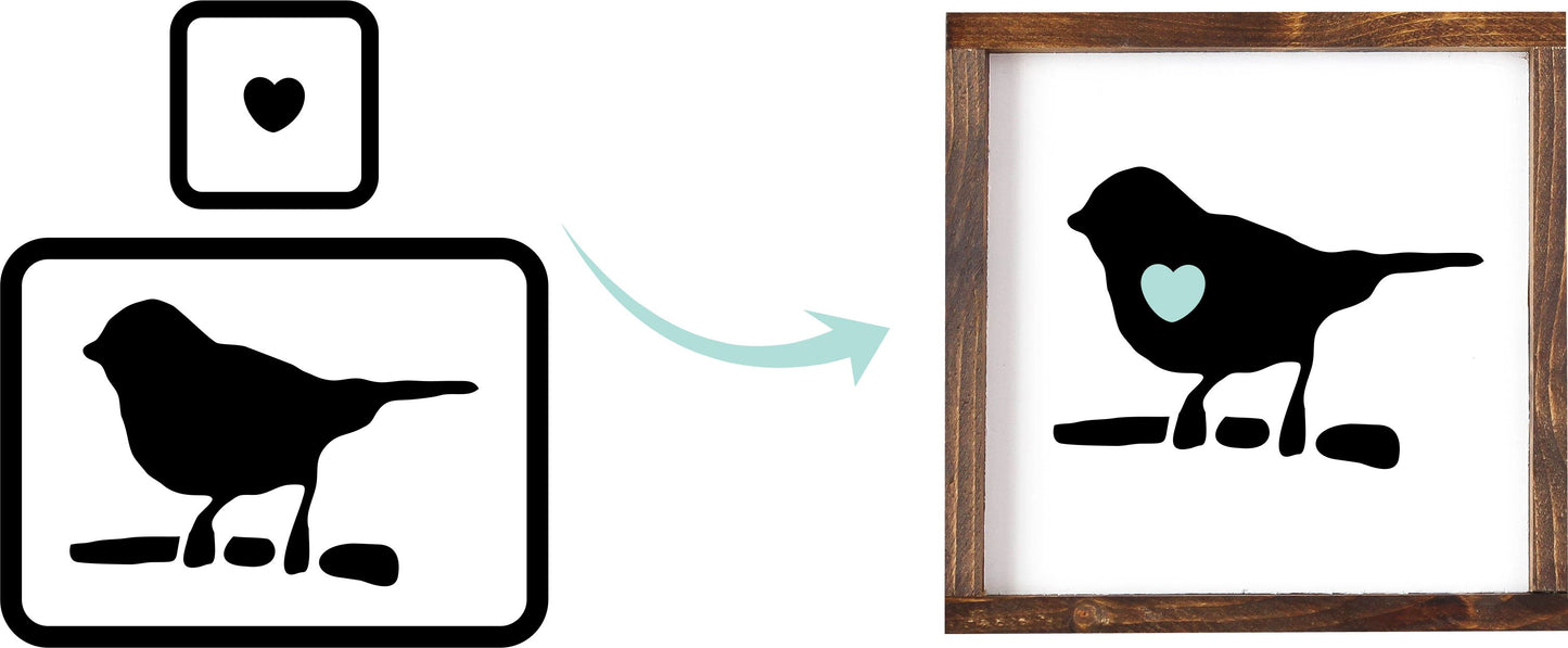 Let's Stay Home | JRV Stencil