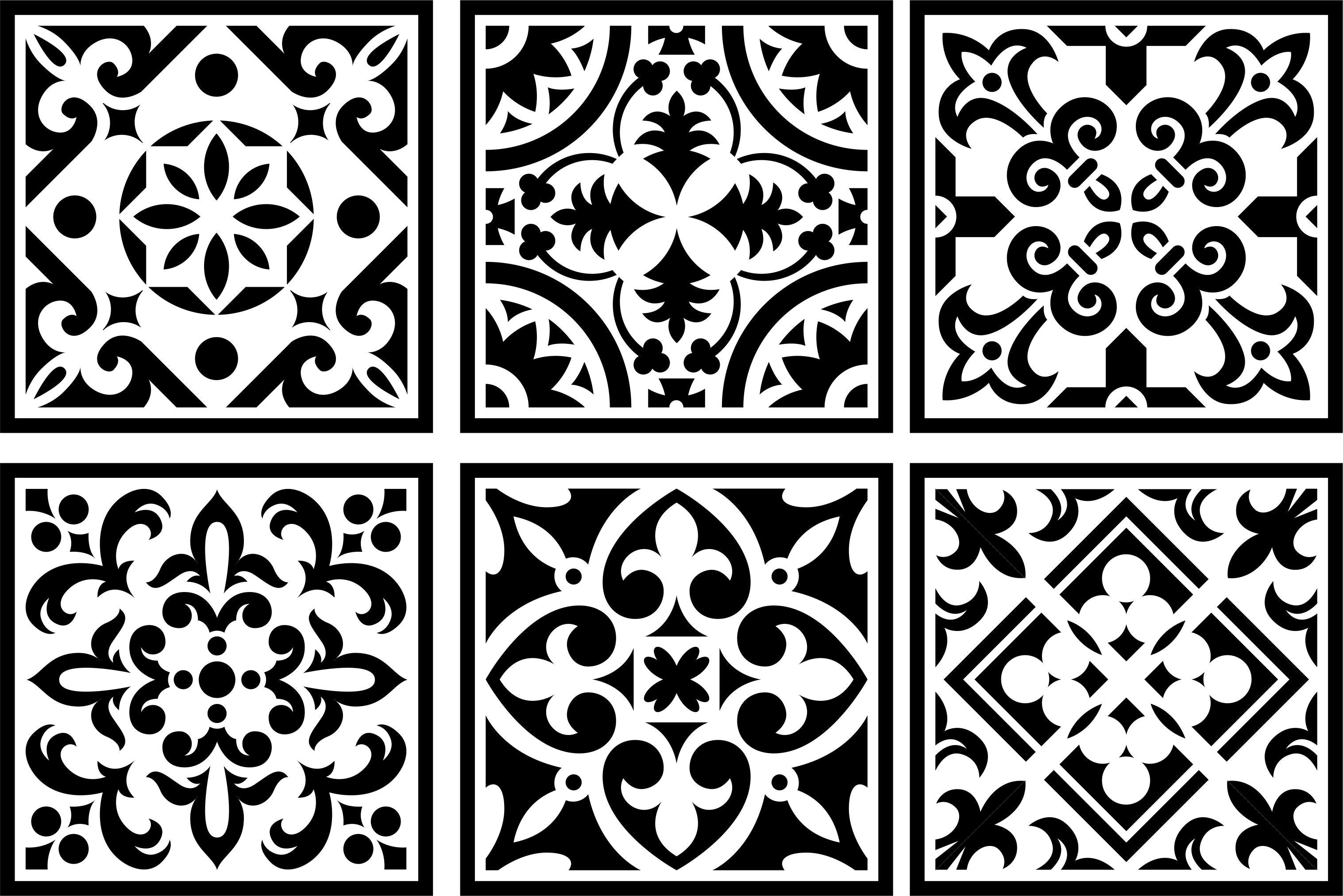 Printable Moroccan Patterns