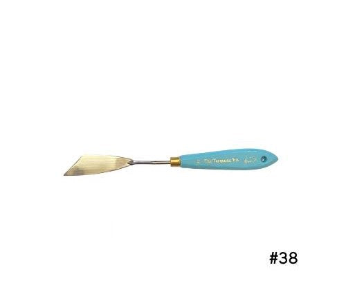 #38 Palette Knife | The Turquoise Iris
