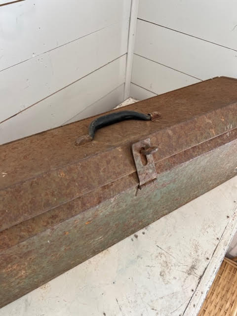 Oversized Vintage Tool Box
