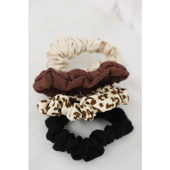 Leopard Scrunchie Set