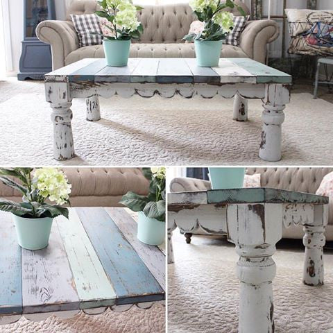 How to Build a Farmhouse Coffee Table Jami Ray Vintage