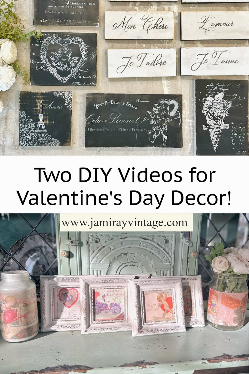 2 DIY Videos for Valentine's Day Decor! Jami Ray Vintage