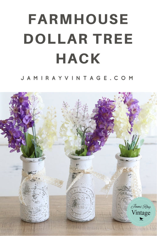 Farmhouse Dollar Tree Hack | YouTube Video