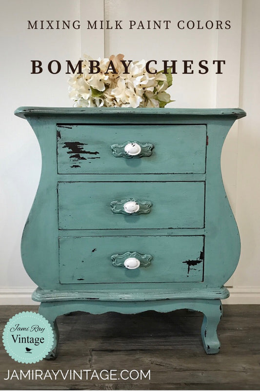 Bombay Chest | Mixing Milk Paint Colors | YouTube Video