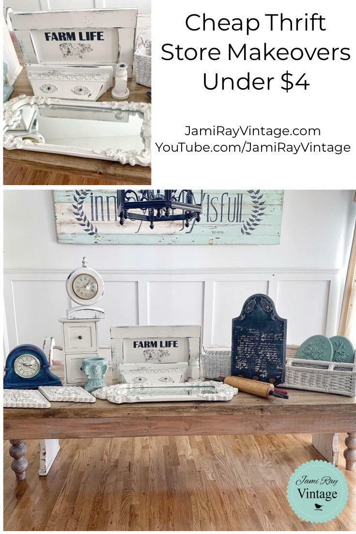 Cheap Thrift Store Makeovers | Under $4 Jami Ray Vintage