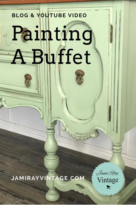 Painting & Repairing a Buffet | YouTube Video