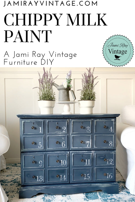 Chippy Milk Paint Furniture DIY