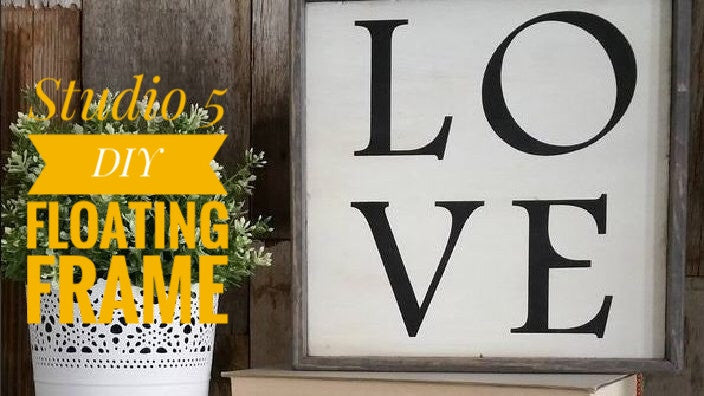 The Inexpensive Way to Make a Floating Frame Jami Ray Vintage